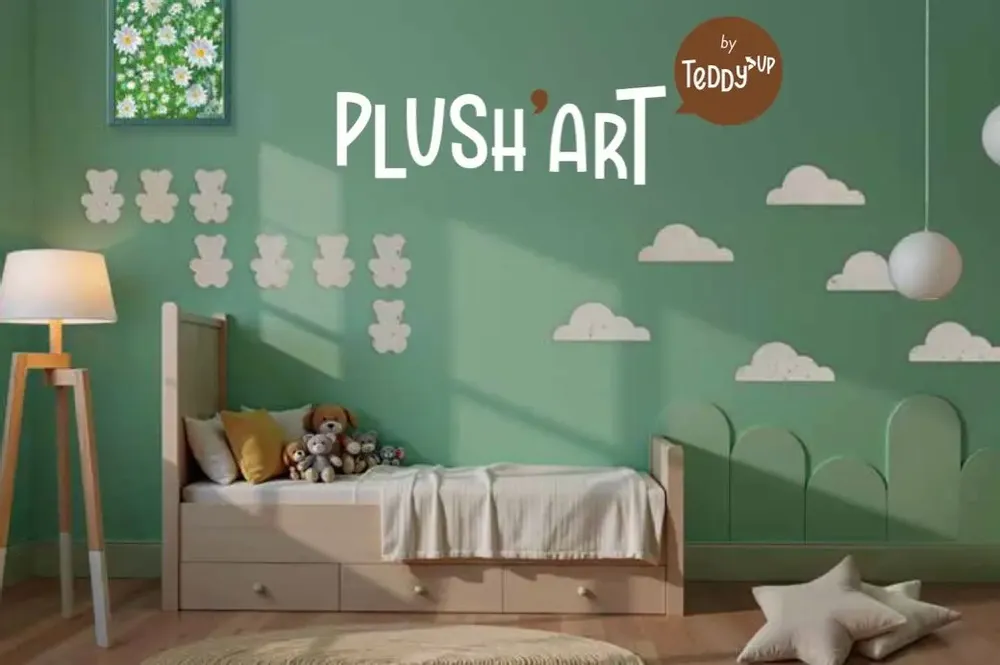 Autres décorations murales - Plush'Art by Teddy'Up - TEDDY'UP BY R-TEDDY