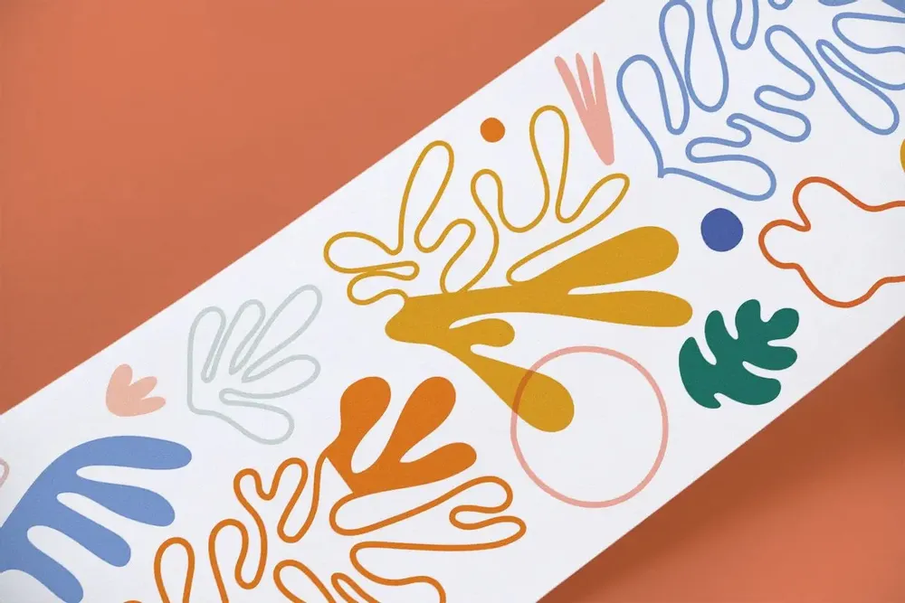 Children's arts and crafts - Scrollino Matisse Coloring - SCROLLINO