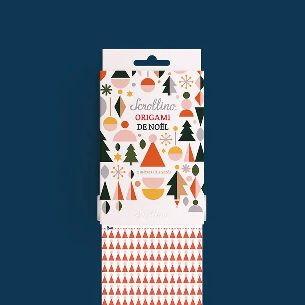 Loisirs créatifs pour enfant - Scrollino Origami de Noël - SCROLLINO