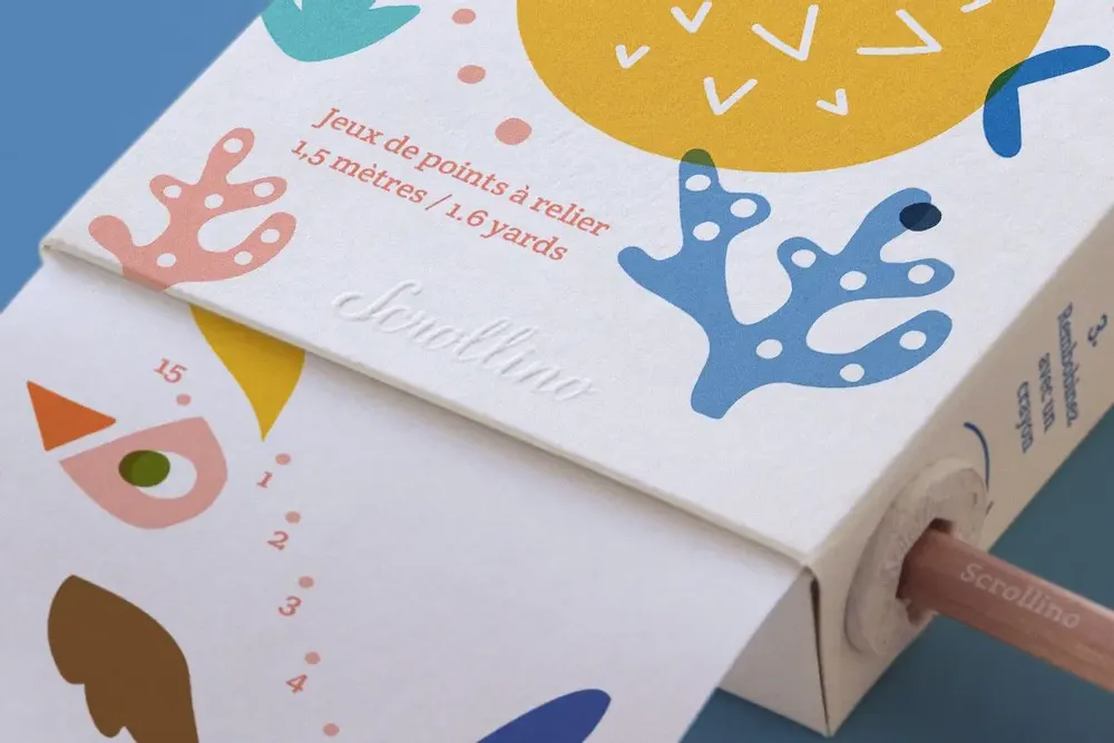 Loisirs créatifs pour enfant - Scrollino ZOO by Dots - SCROLLINO