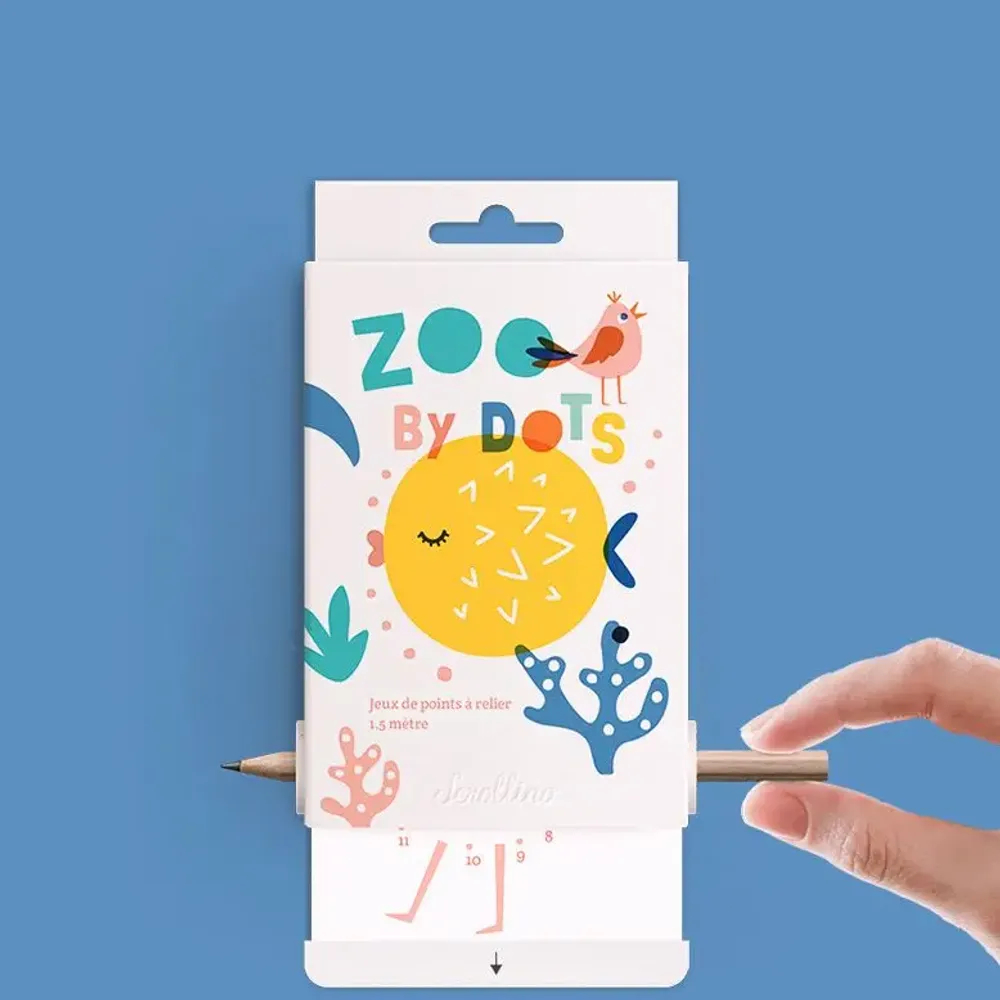 Loisirs créatifs pour enfant - Scrollino ZOO by Dots - SCROLLINO
