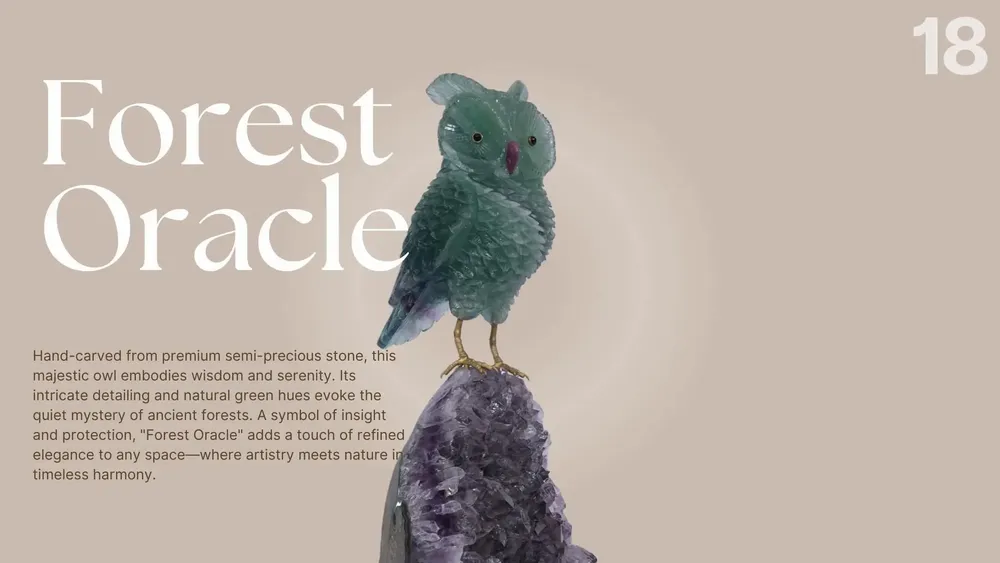 Sculptures, statuettes and miniatures - Forest Oracle - PRESTONEX DESIGN PVT LTD