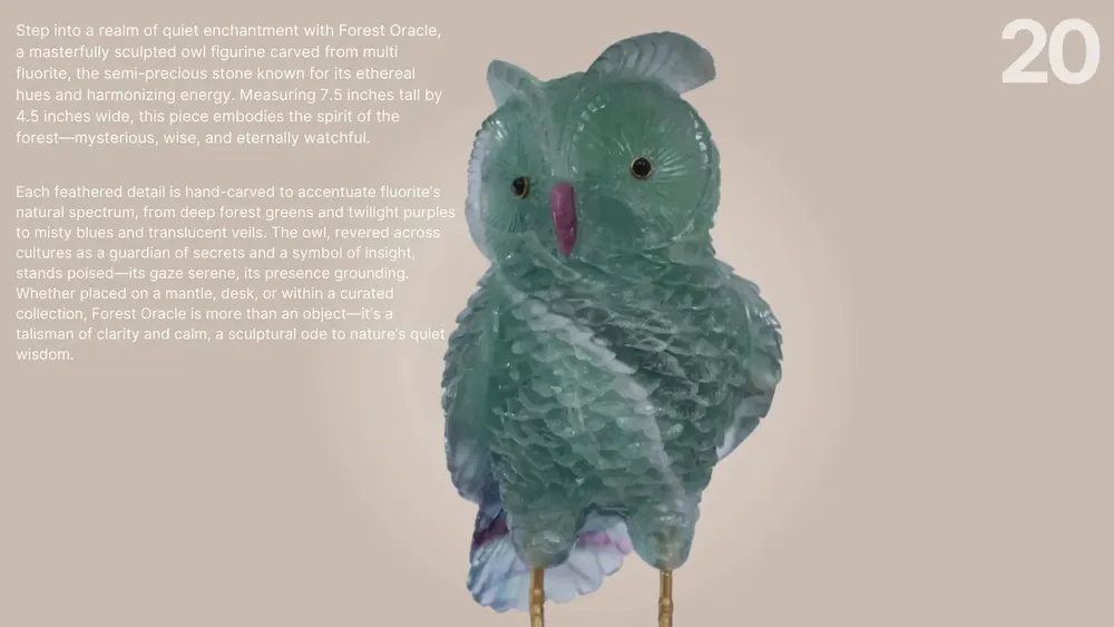 Sculptures, statuettes and miniatures - Forest Oracle - PRESTONEX DESIGN PVT LTD