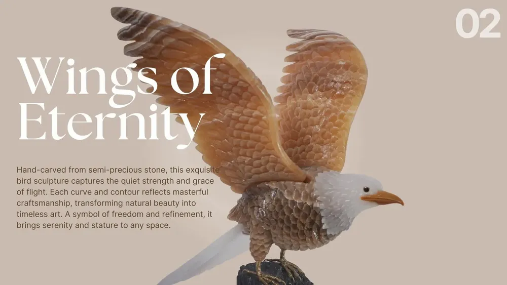 Sculptures, statuettes and miniatures - Wings of Eternity - PRESTONEX DESIGN PVT LTD