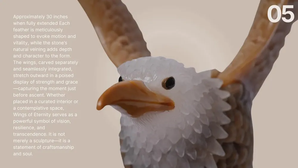 Sculptures, statuettes and miniatures - Wings of Eternity - PRESTONEX DESIGN PVT LTD