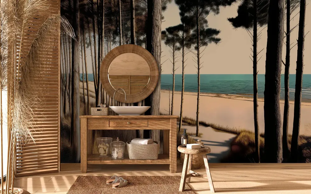 Papiers peints - Papier peint sur mesure LANDES - LGD01 DECOR MURAL SUR MESURE