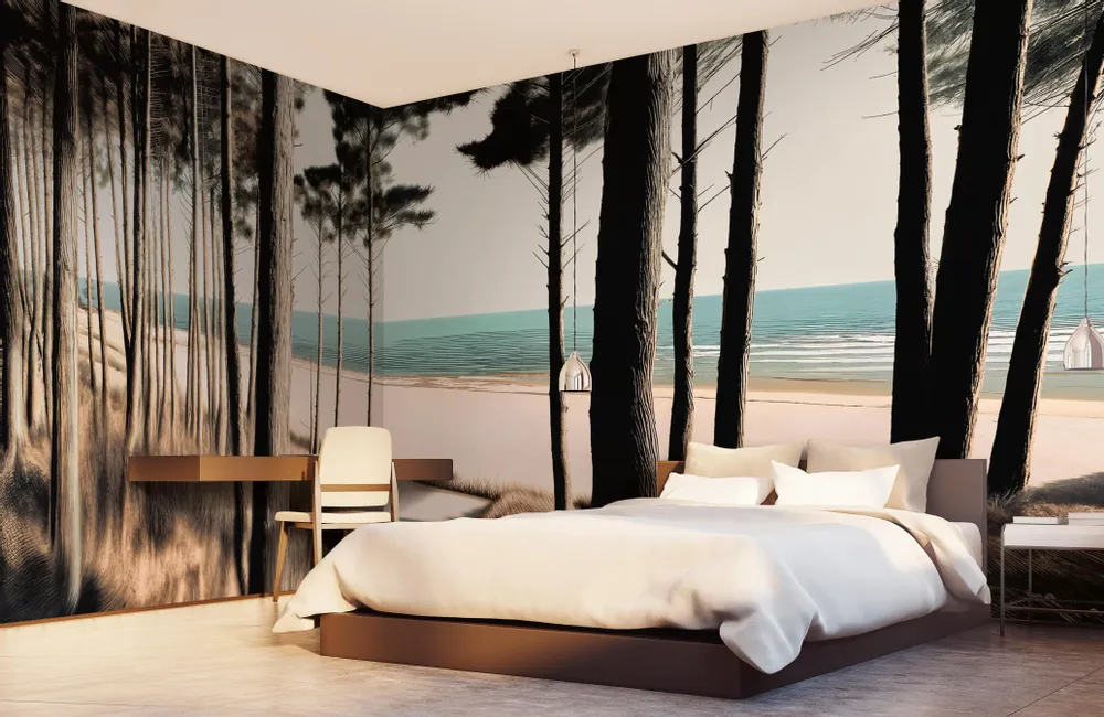 Papiers peints - Papier peint sur mesure LANDES - LGD01 DECOR MURAL SUR MESURE