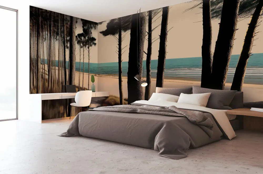 Papiers peints - Papier peint sur mesure LANDES - LGD01 DECOR MURAL SUR MESURE