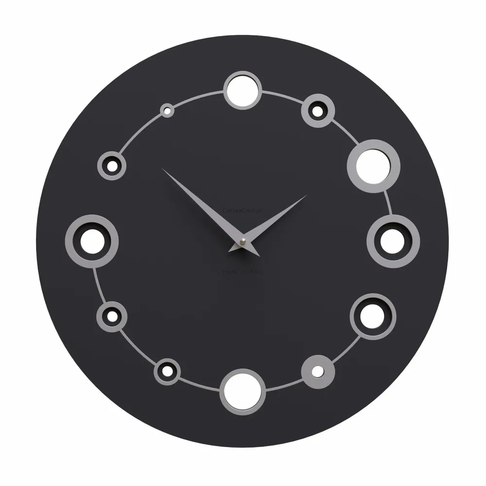 Clocks - Orbit Wall Clock – Modern Italian Design, 42 or 60 cm - CALLEADESIGN