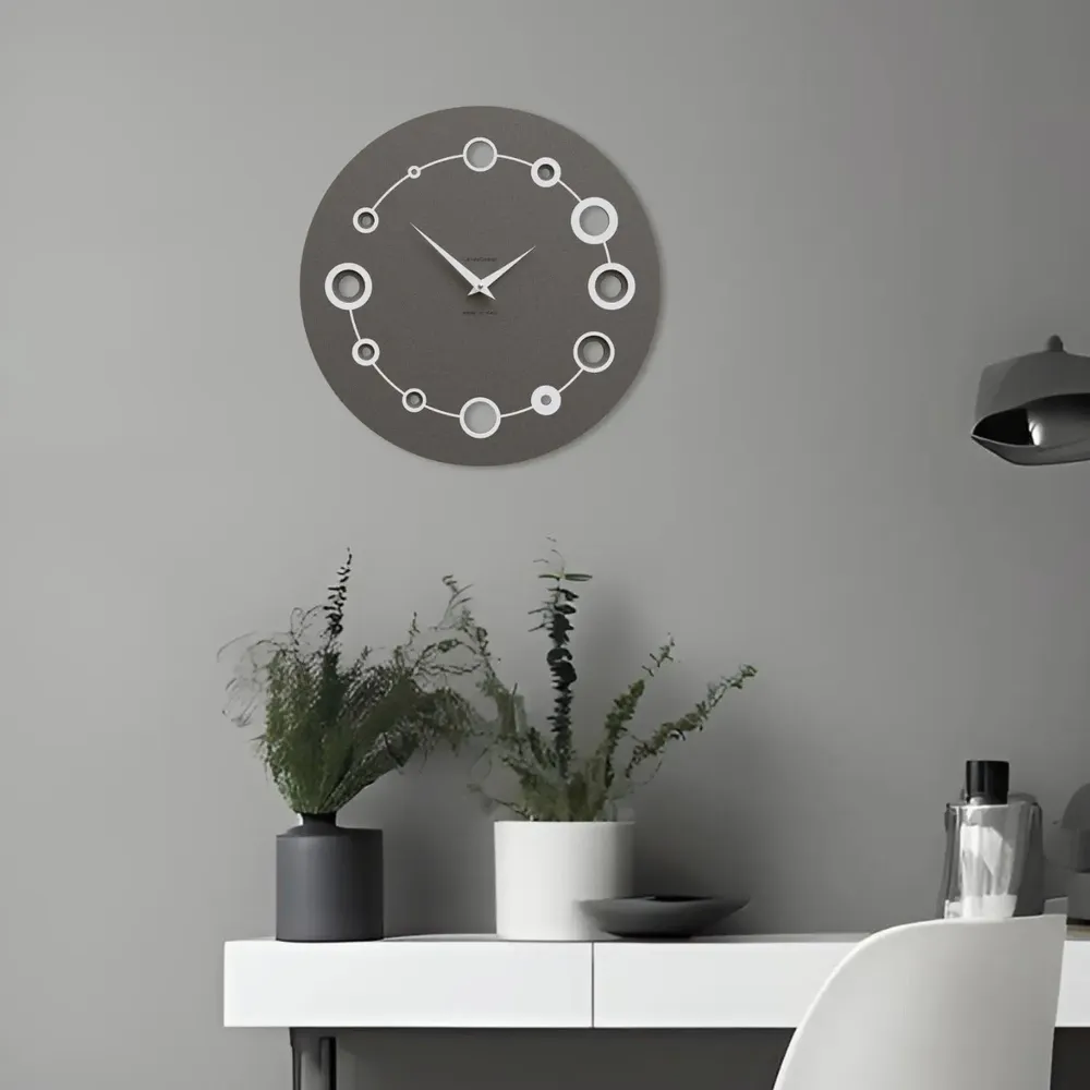 Clocks - Orbit Wall Clock – Modern Italian Design, 42 or 60 cm - CALLEADESIGN