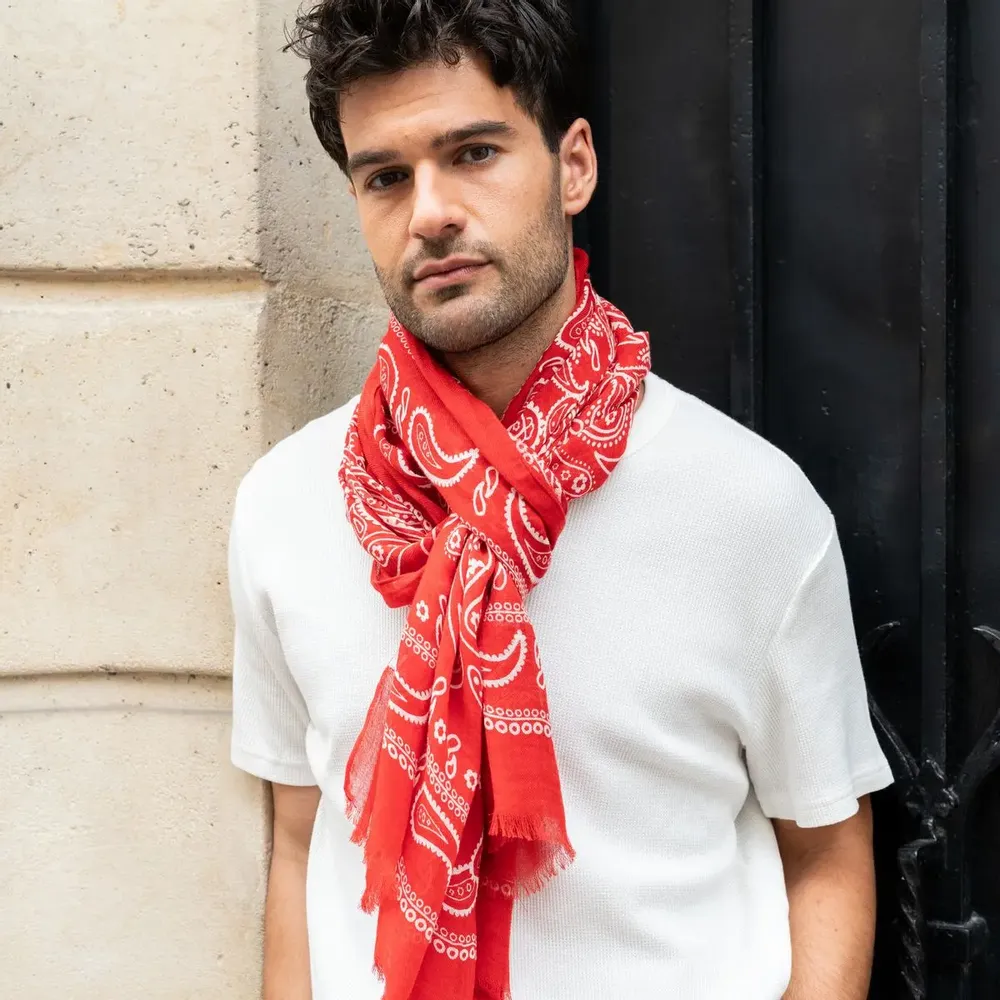 Foulards et écharpes - BANDANA CHECHE HOMME EIGG - AV08 PARIS
