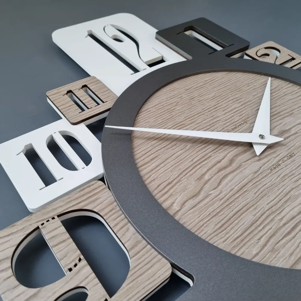 Clocks - Onyx Modern Wall Clock – Available in 12 Colors & 2 Sizes - CALLEADESIGN