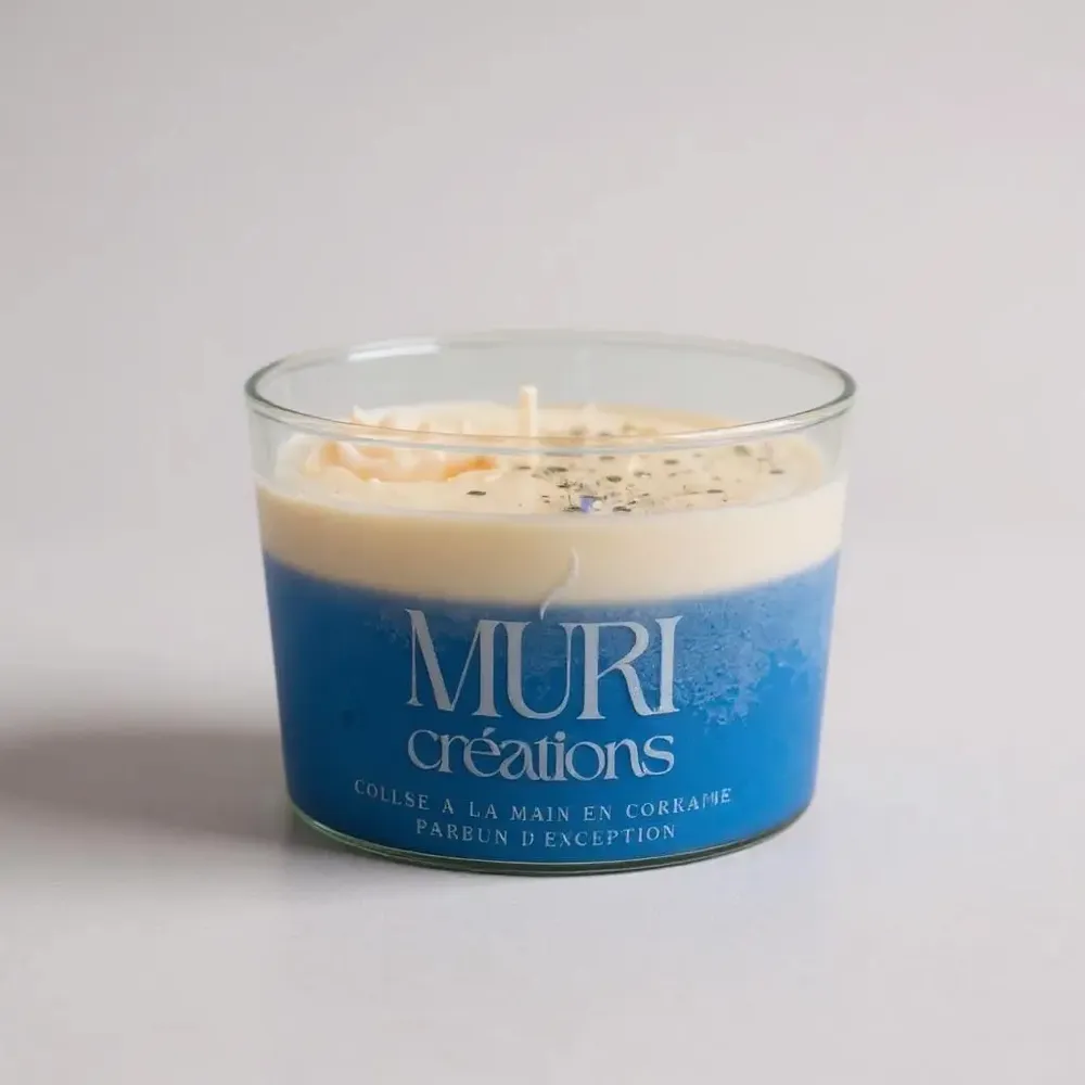 Cadeaux - Bougie parfumée Fleur de Coton - 150ml - MURI CREATIONS