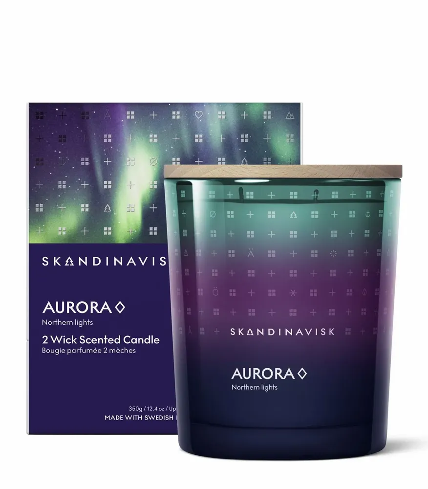 Bougies - Bougie parfumée Aurora 350 g - SKANDINAVISK