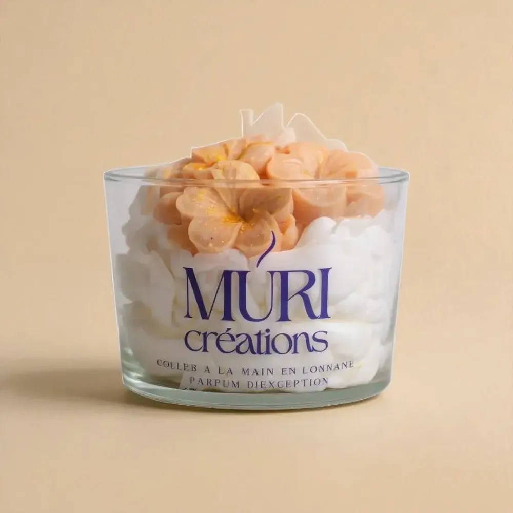 Gifts - Gourmet Vanilla Scented Candle - 150 ml - MURI CREATIONS