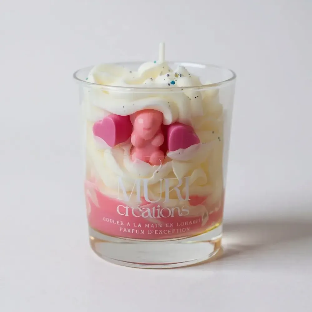 Cadeaux - Bougie parfumée Amour de bébé - 200ml - MURI CREATIONS