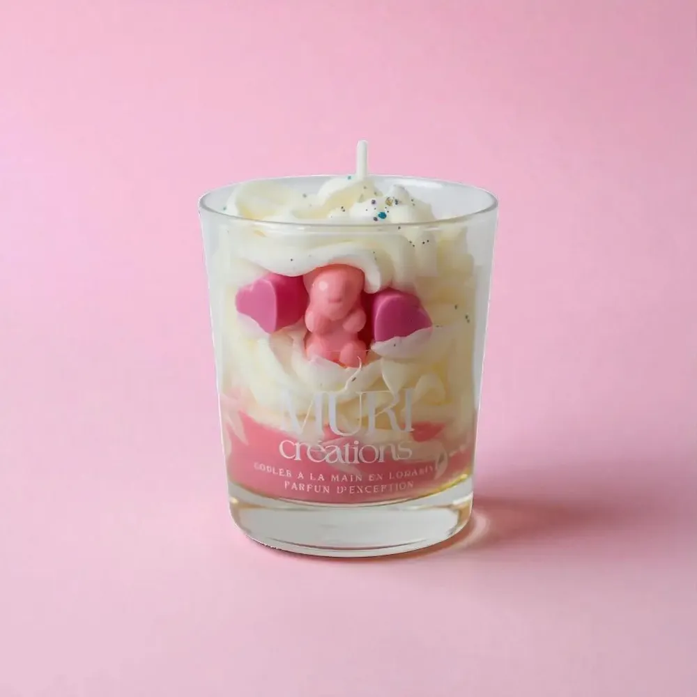 Cadeaux - Bougie parfumée Amour de bébé - 200ml - MURI CREATIONS