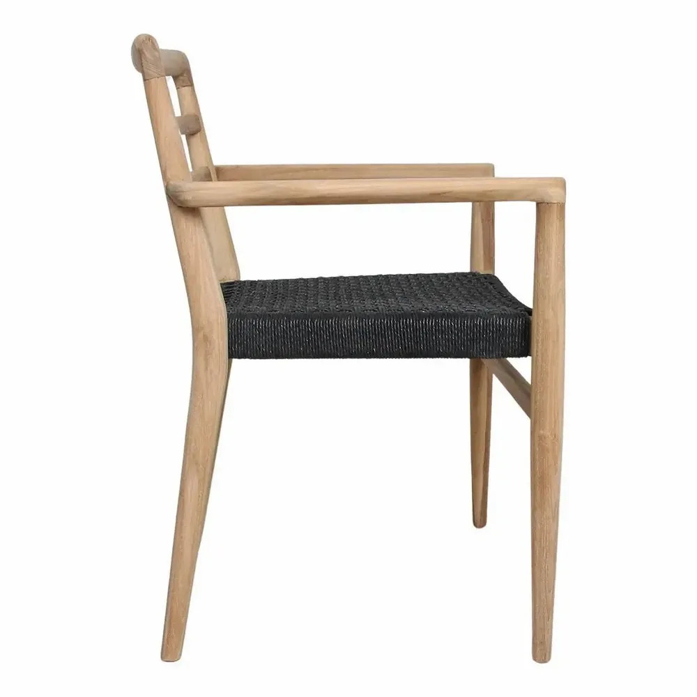 Chairs - Verano outdoor armchair black - RAW MATERIALS