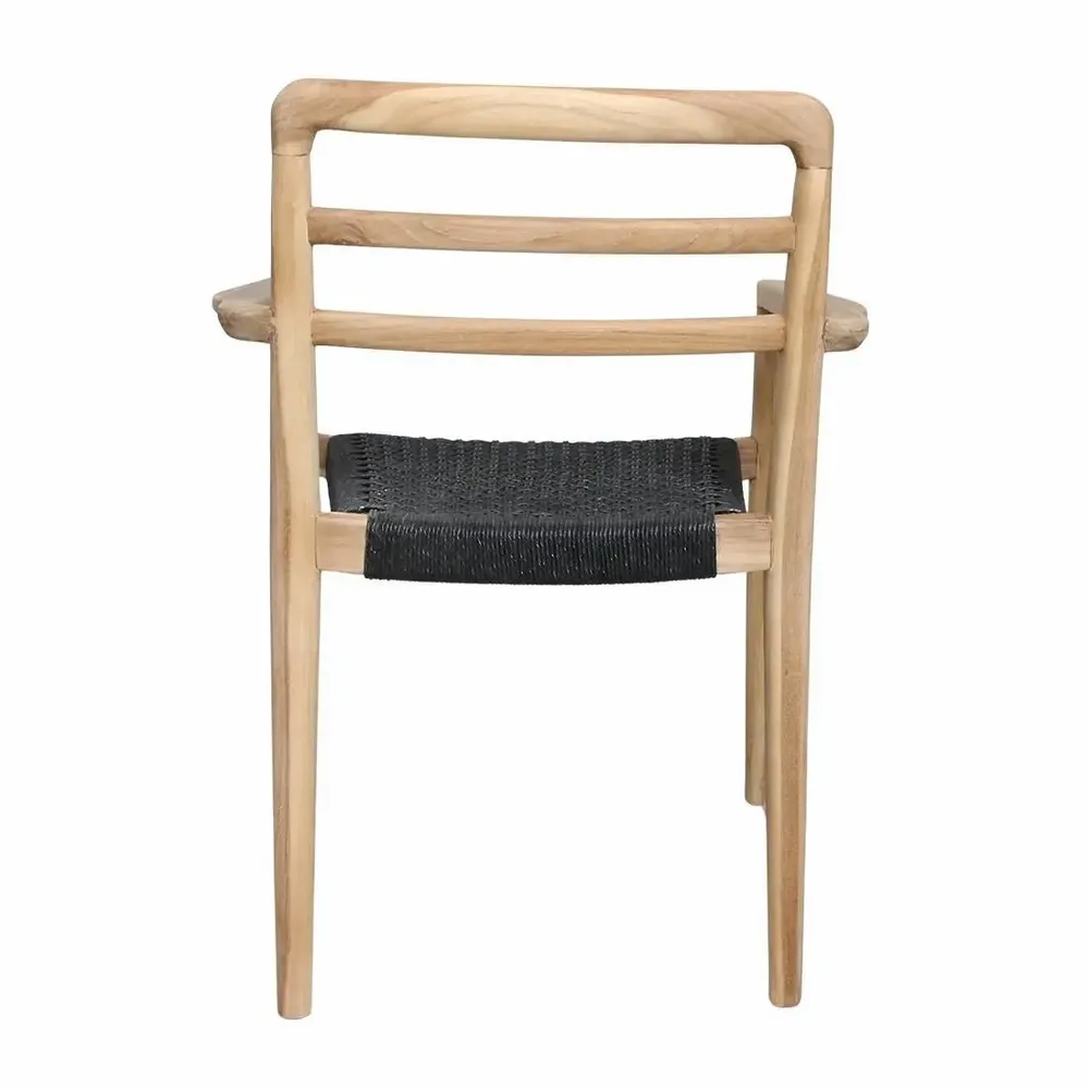 Chairs - Verano outdoor armchair black - RAW MATERIALS