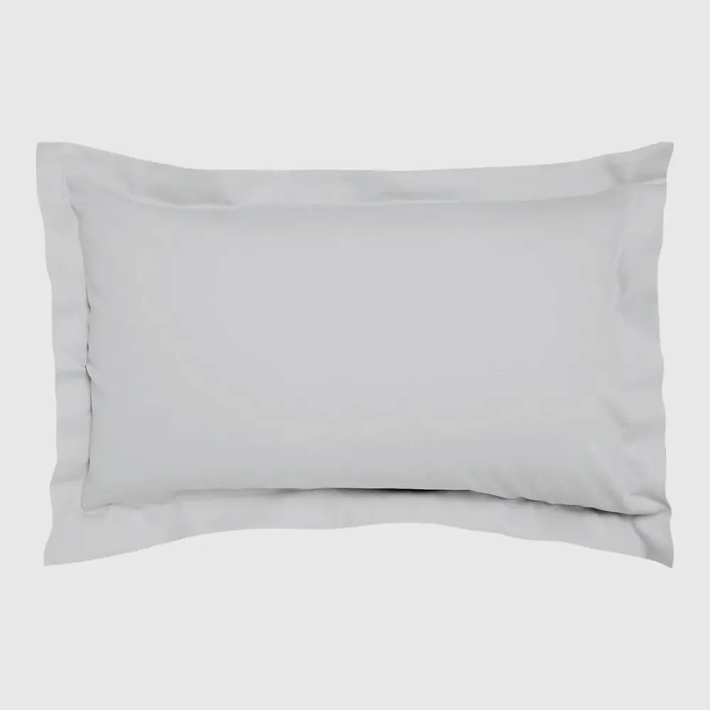 Bed linens - Sateen Pillowcase 50x70cm, Silvery - DILIOS