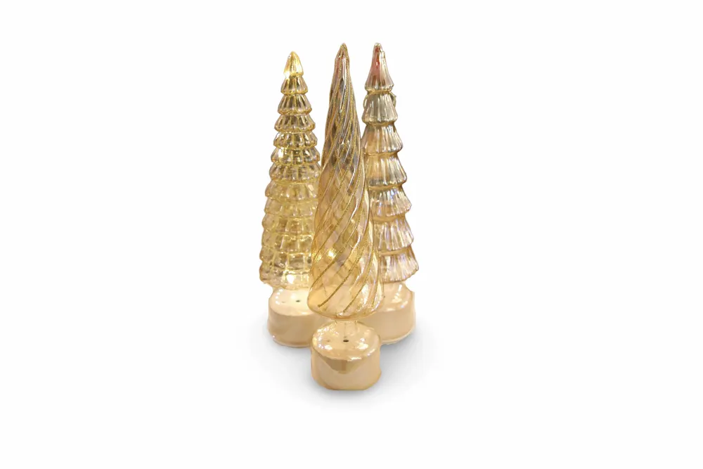 Christmas table settings - Rotating Christmass Tree - QUETZALES