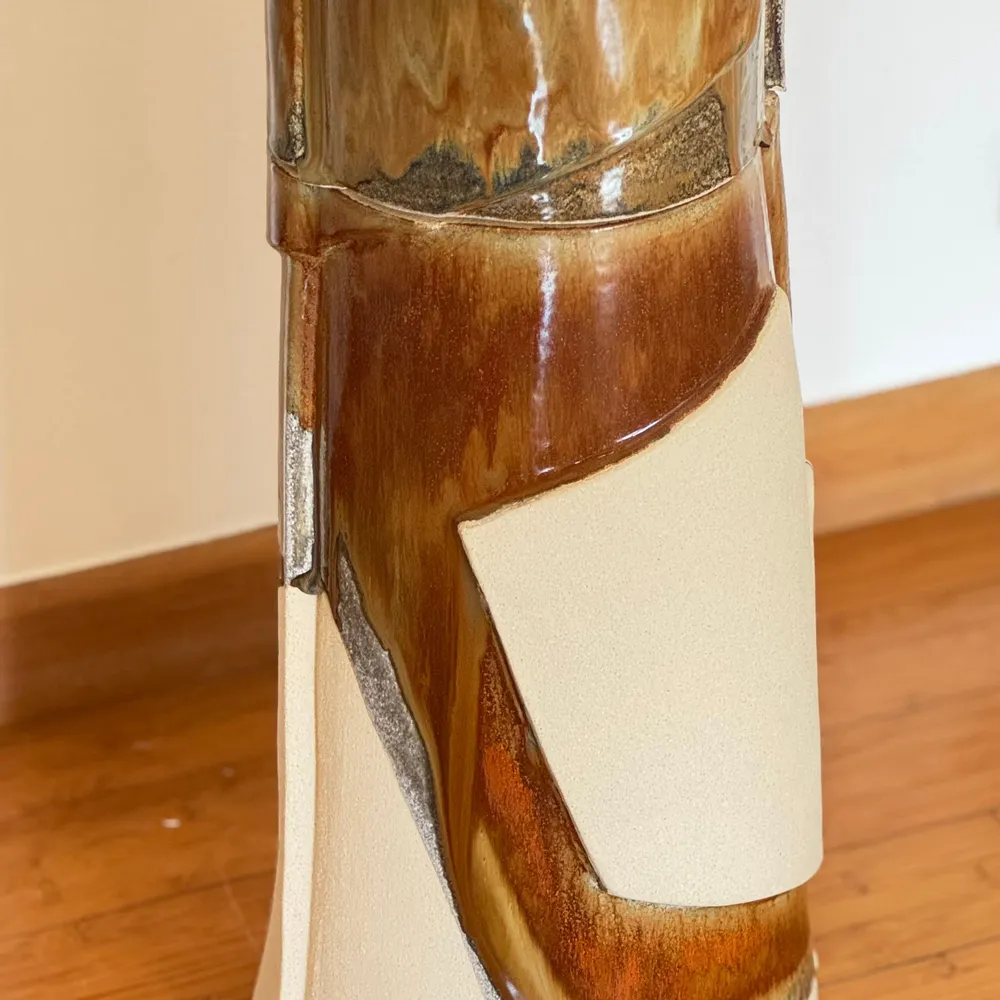 Céramique - Lampadaire totem obélisque - FUOCO collection - DI VINCENZO POUJOULA
