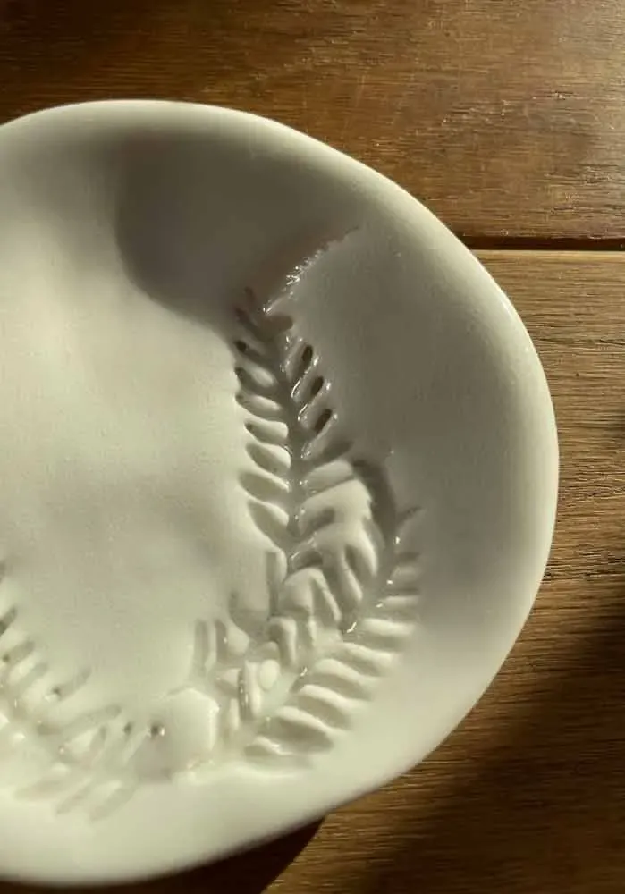 Everyday plates - Incense cups - porcelain, handmade, made in France - TOTEM NATURE