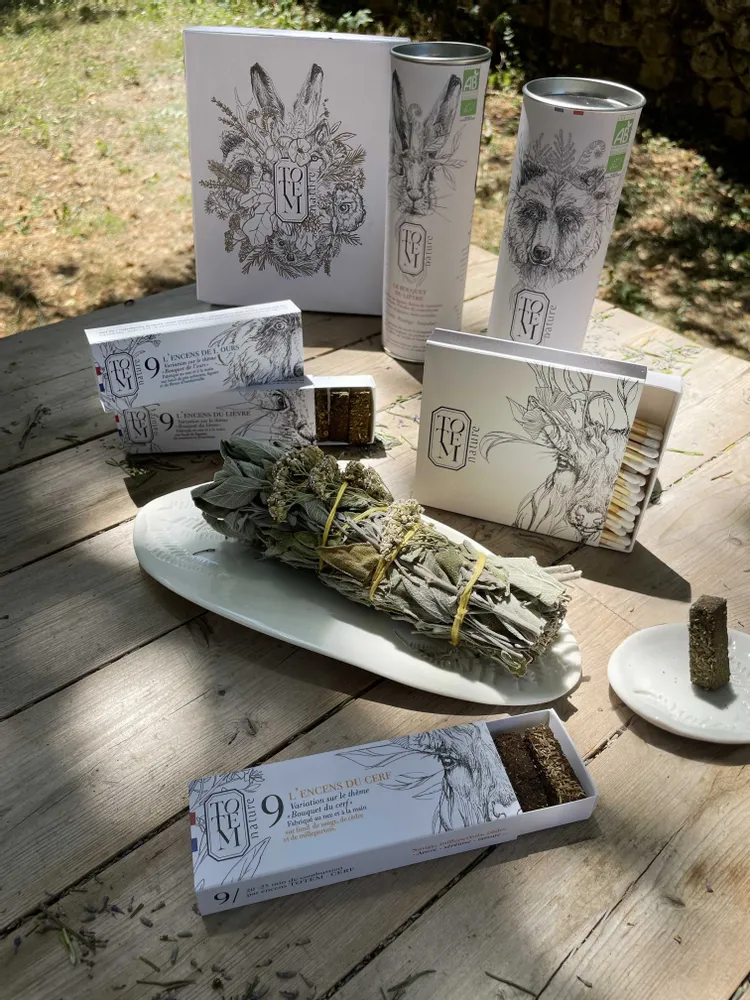 Cadeaux - Bouquets - bâtons de fumigation à la française 6 parfums - TOTEM NATURE