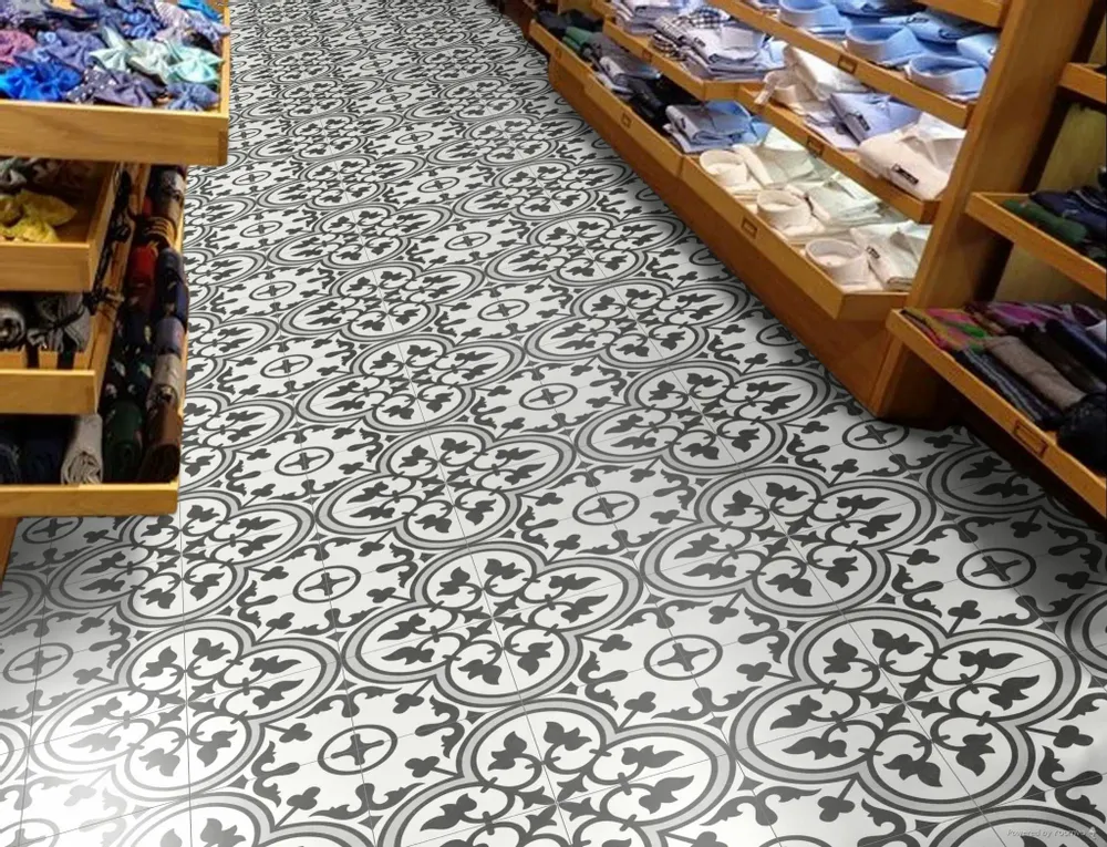 Cement tiles - Motif cement tiles - Bagatelle - FLOORILÈGE