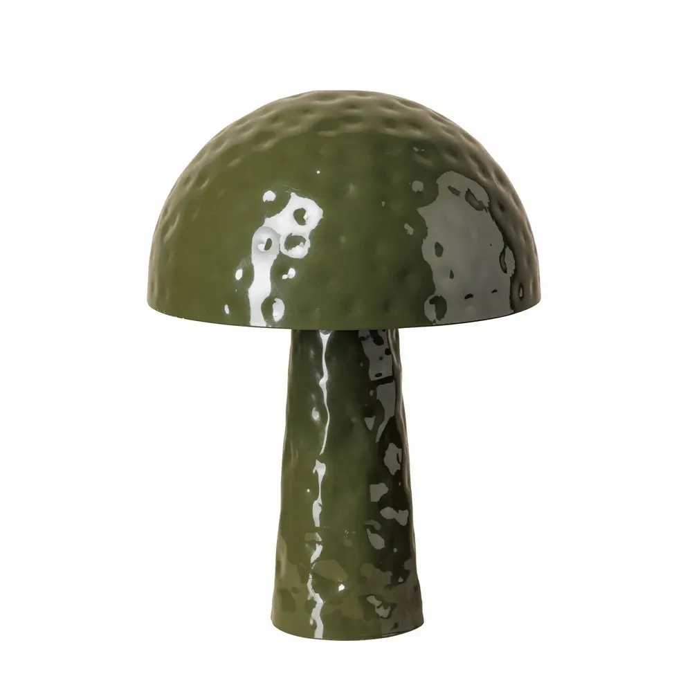 Lampes à poser - Petite lampe champignon vert Bossué - CHEHOMA
