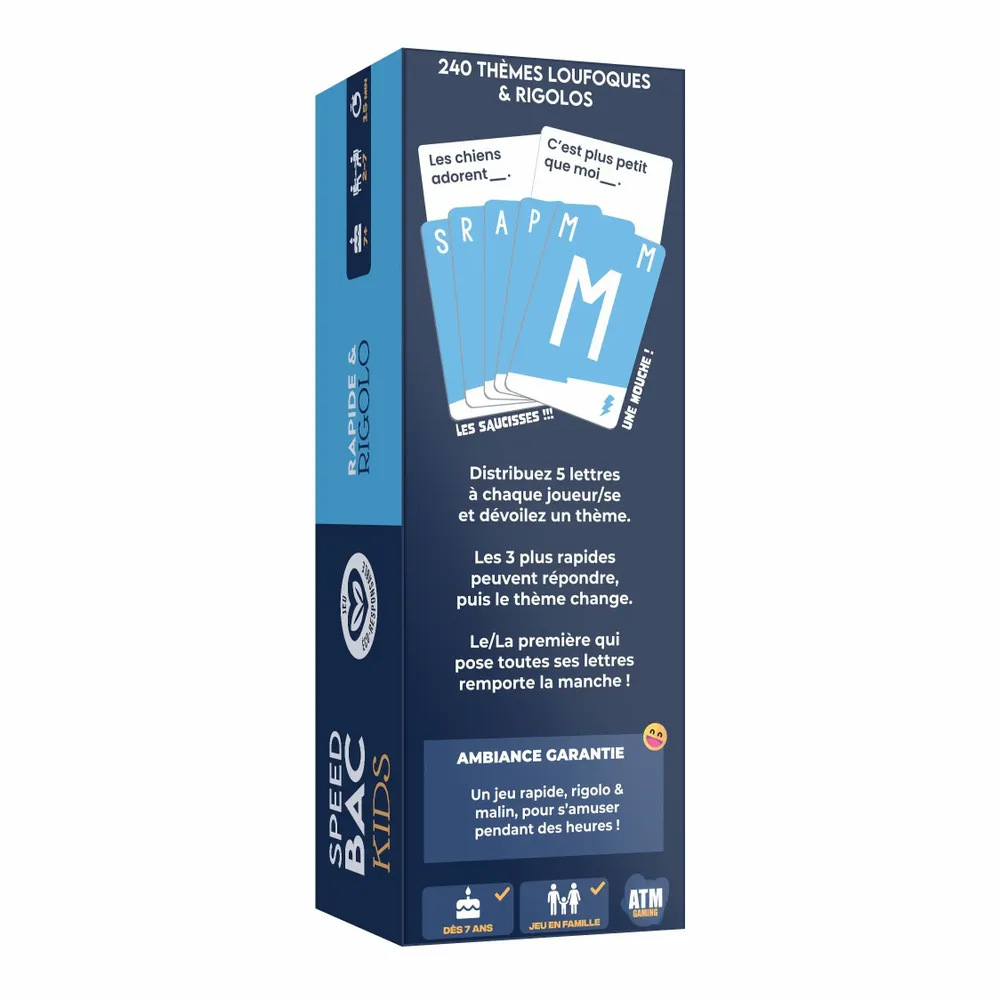 Jeux enfants - Speedbac Kids - ATM GAMING