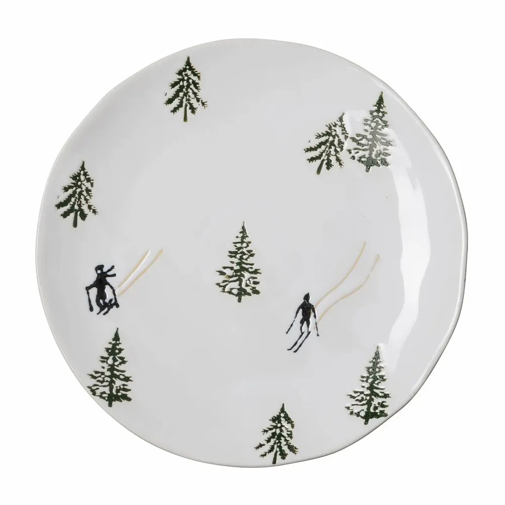 Assiettes au quotidien - Grande assiette Slalom - CHEHOMA