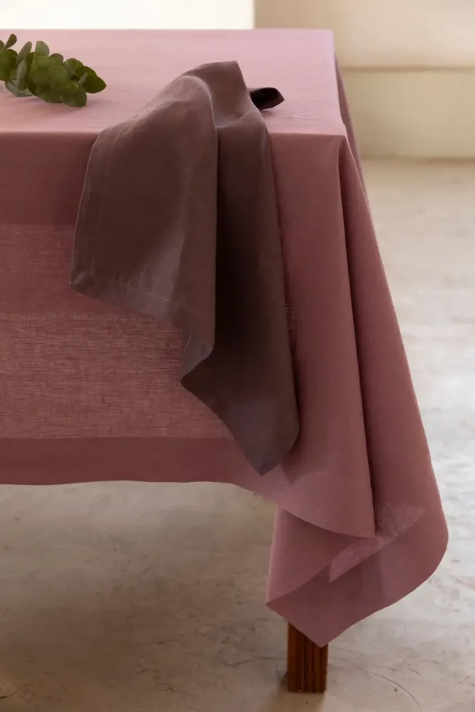 Linge de table textile - CLIO – Serviette de table en pur lin lavé - NORA V