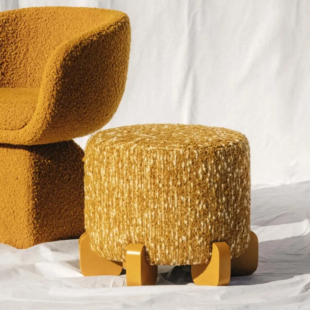 Stools - Ipanema Stool in Lacquered Feet COM - DUISTT