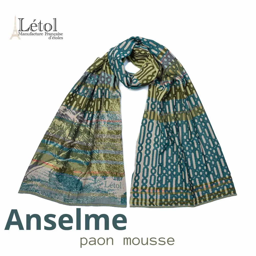 Foulards et écharpes - Etole Létol collection PE2025 - LÉTOL , MANUFACTURE FRANÇAISE D'ÉTOLES