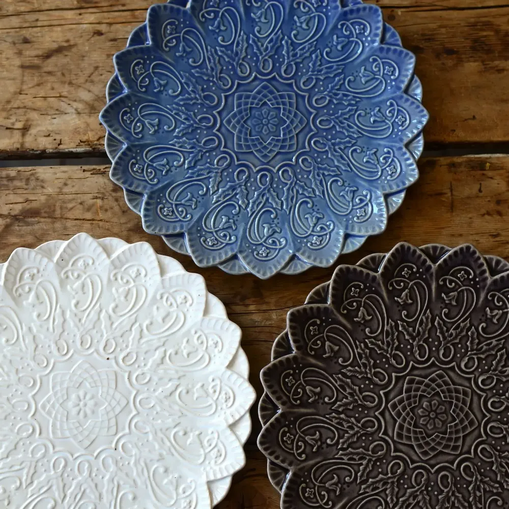Formal plates - Polaris - MARUMITSU POTERIE