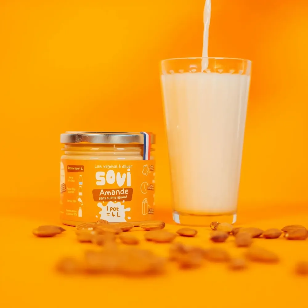 Café et thé - Lait Amande BIO - SOVI