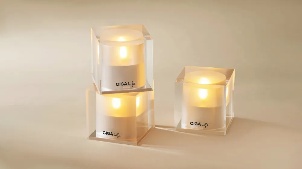 Design objects - Little Square Solar Candle - SHENZHEN CIGA DESIGN CO., LTD.