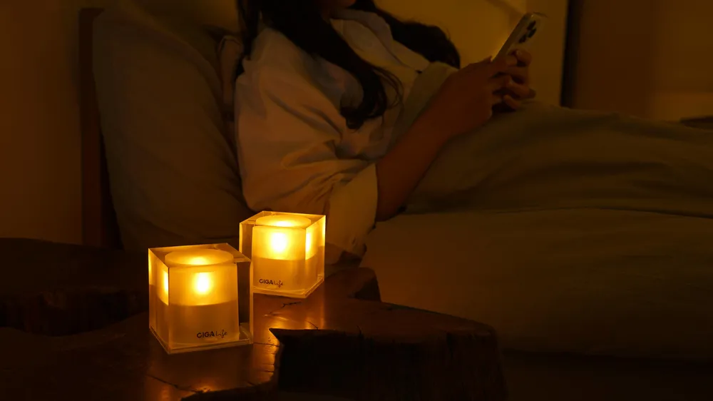 Design objects - Little Square Solar Candle - SHENZHEN CIGA DESIGN CO., LTD.