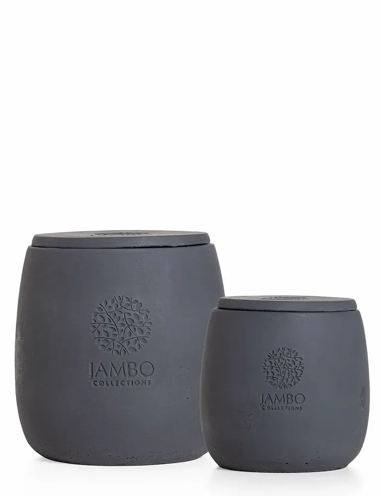 Candles - Outdoor Candle Lumo Nero - JAMBO COLLECTIONS