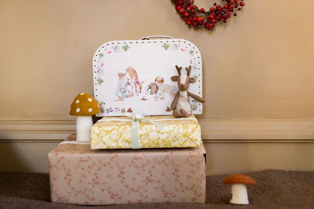 Children's decorative items - SUITCASE - The enchanted forest - BY.BM