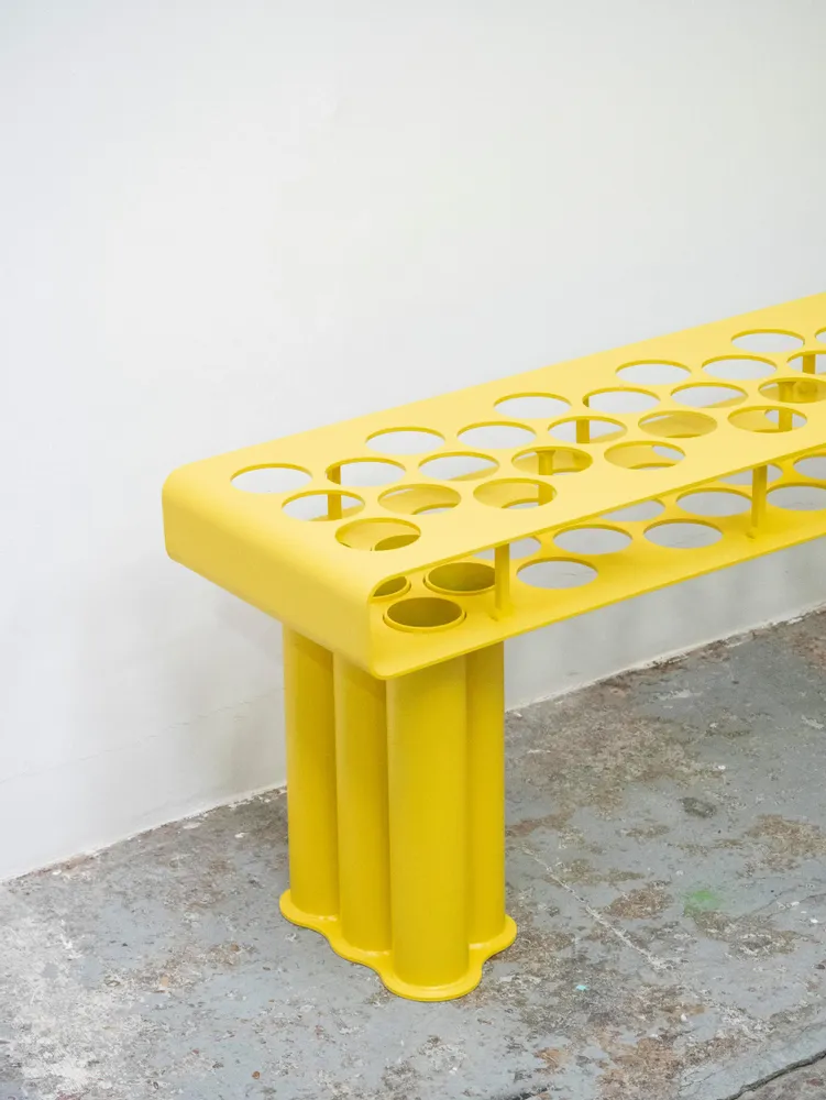 Chaises de jardin - Olympic Bench Full Metal - HALL HAUS