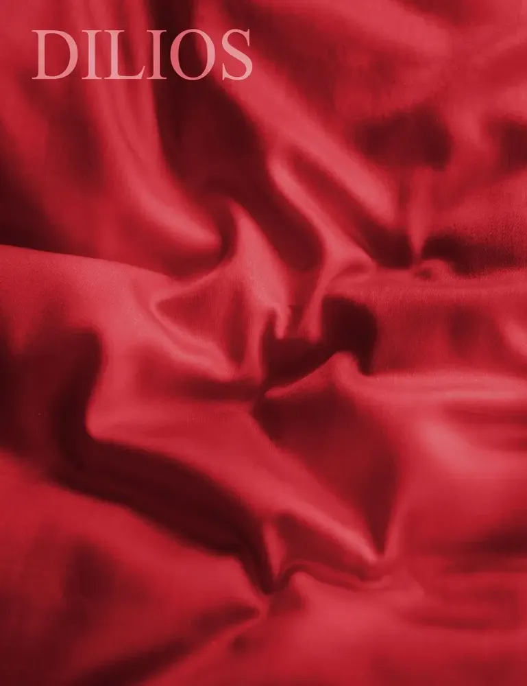 Linge de lit - Sateen Pillowcase 50x70cm, Red - DILIOS