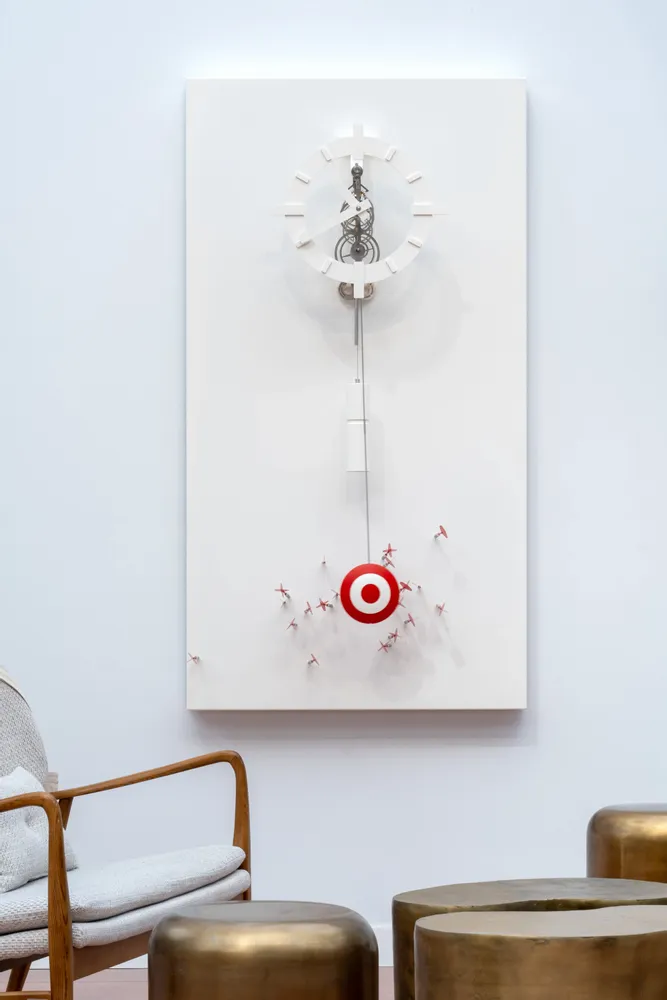 Design objects - “UNCATCHABLE” UTINAM Philippe LEBRU clock x second/second/ - UTINAM GRANDE HORLOGERIE