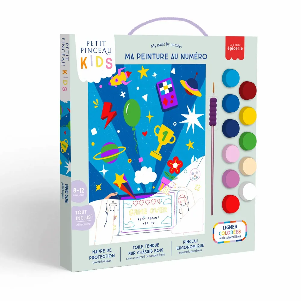 Loisirs créatifs pour enfant - Coffret peinture au numéro - KIDS - LA PETITE EPICERIE