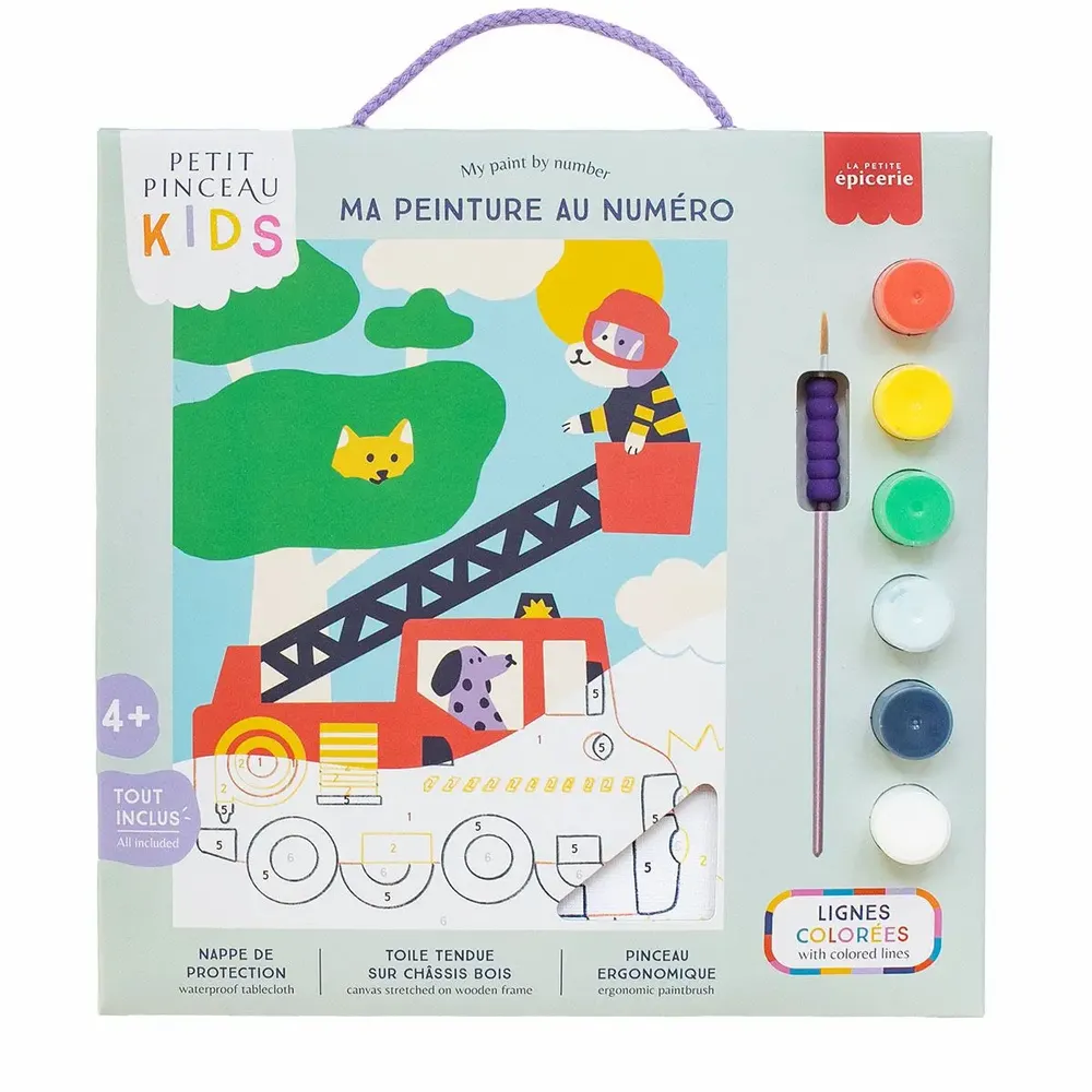Loisirs créatifs pour enfant - Coffret peinture au numéro - KIDS - LA PETITE EPICERIE