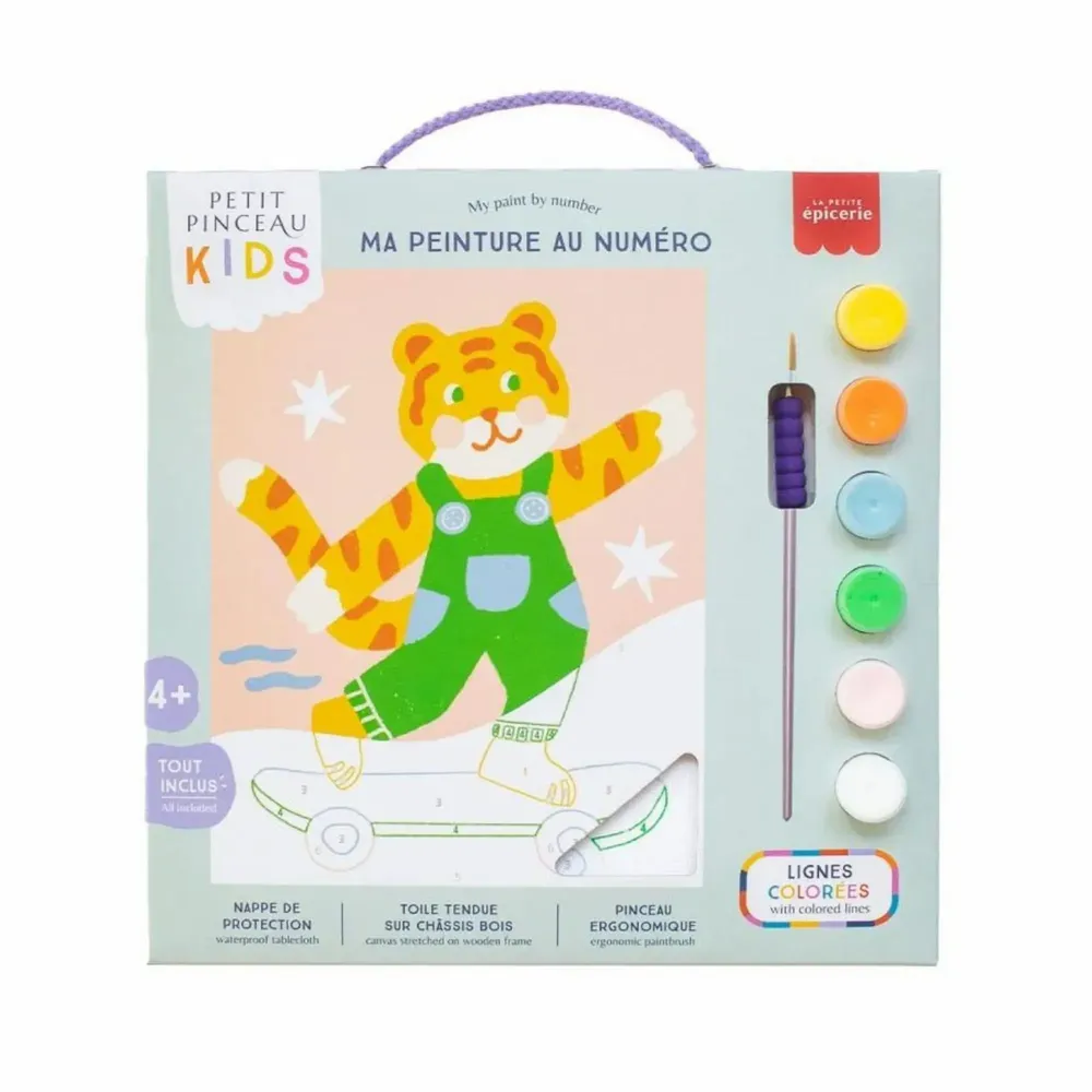 Loisirs créatifs pour enfant - Coffret peinture au numéro - KIDS - LA PETITE EPICERIE