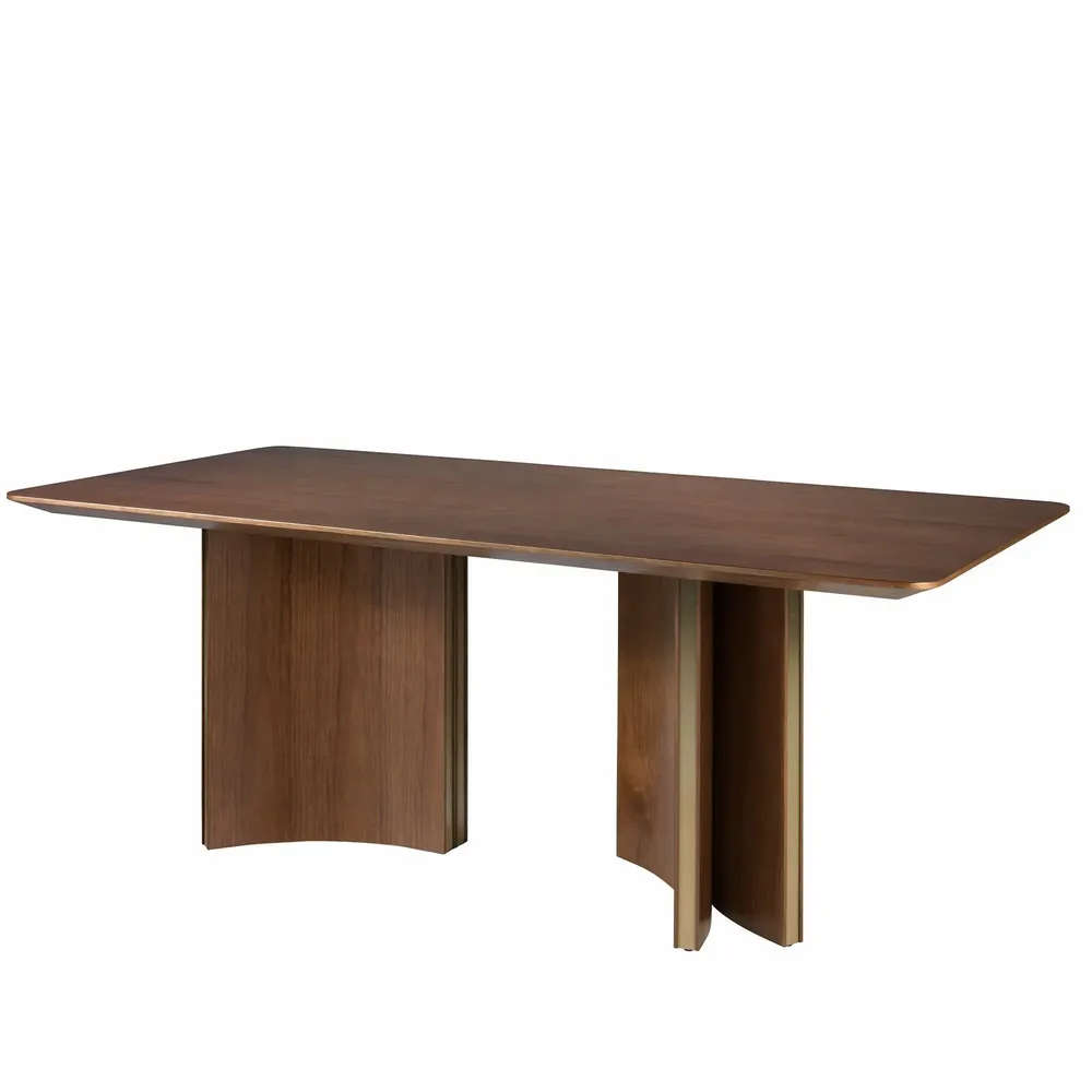 Dining Tables - Dining table in walnut wood - ANGEL CERDÁ