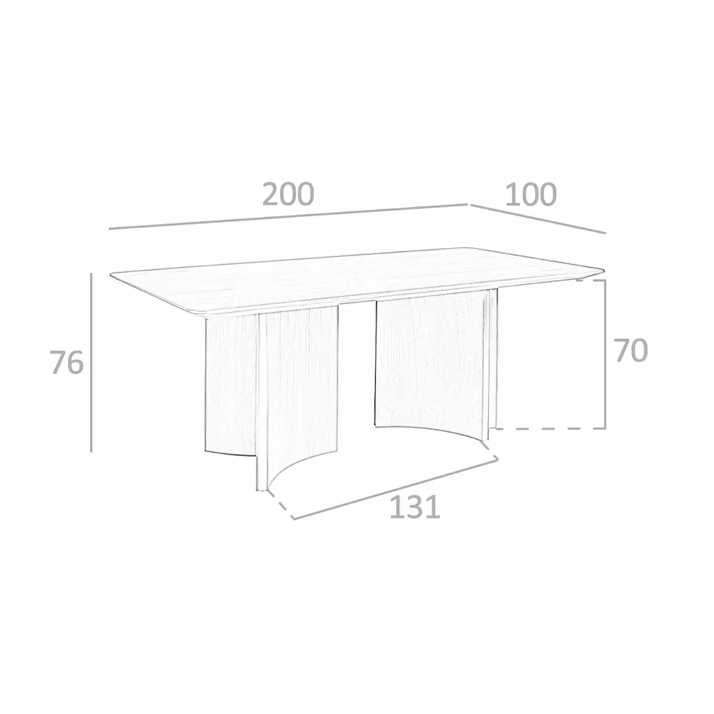 Dining Tables - Dining table in walnut wood - ANGEL CERDÁ