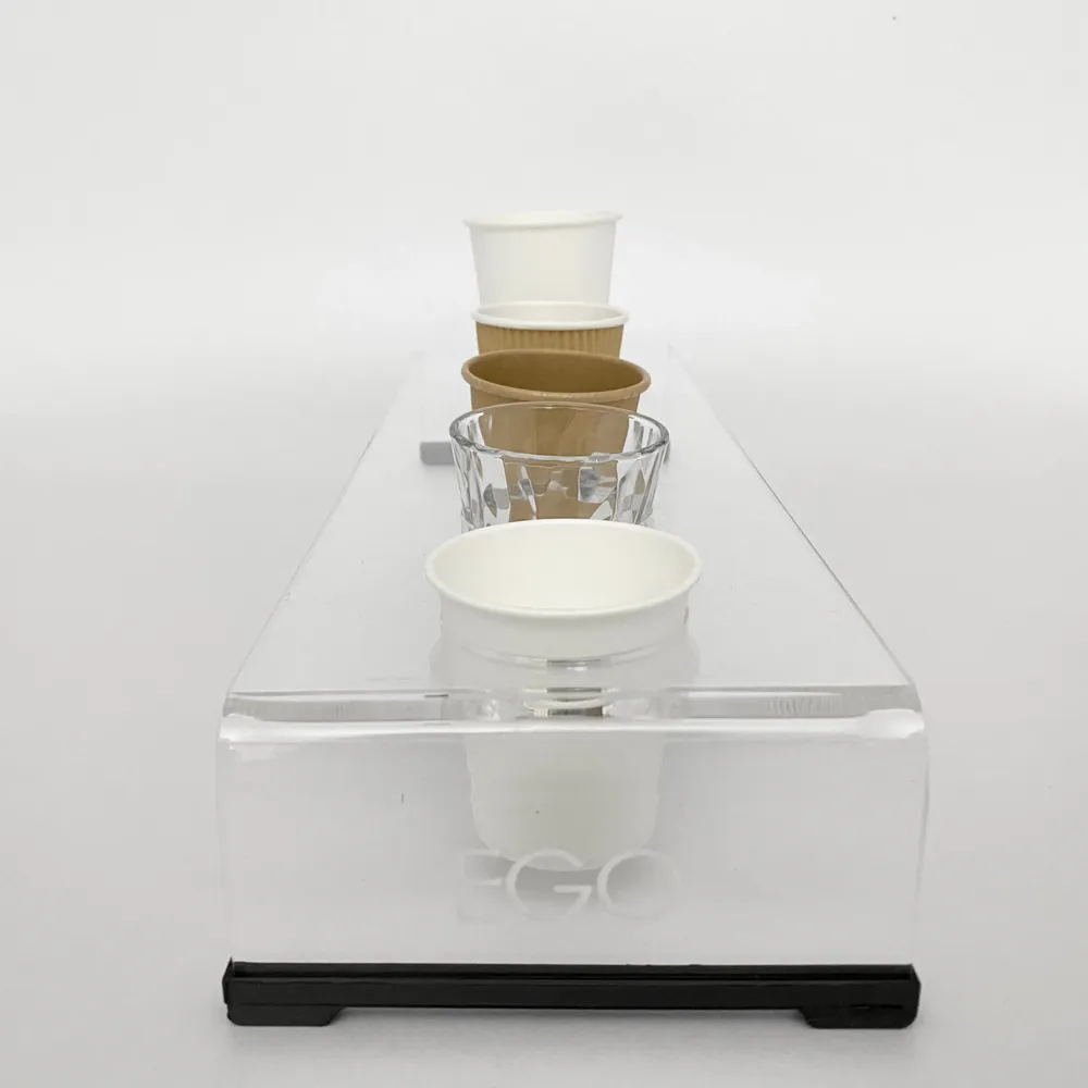 Accessoires thé et café - Plateau pour 5 tasses ou verres à café - Missorium - EGOUNDESIGN
